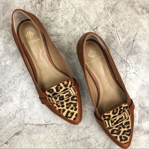 ISOLA {leopard} loafers